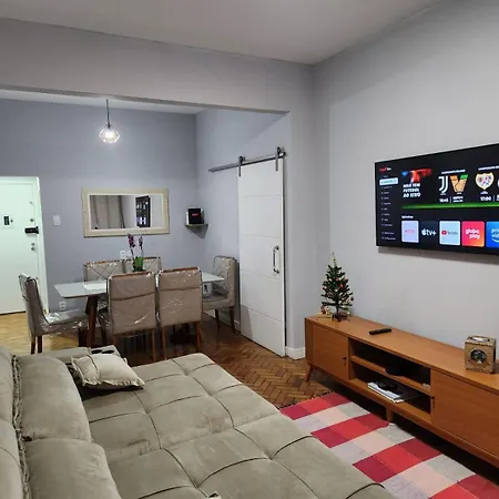 Amplo Apartamento Em Copacabana - 4 Quartos Com Ar-Condicionado E Vaga
